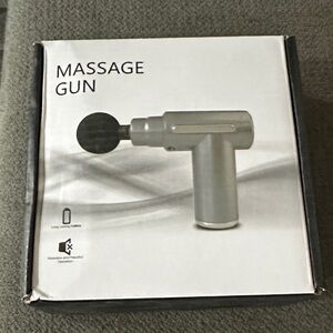 Silver Massage Gun new in box NWT